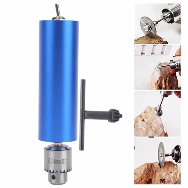 Electric Bead Drill – 0.3–4mm Tool for DIY Jewelry & Pen Drilling