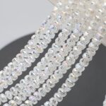 5×8mm Faceted Crystal Rondelle Beads – For Phone Charms