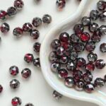 8mm Faceted Crystal Glass Beads – DIY Bracelet Spacer Beads
