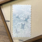 Crystal Butterfly DIY Keychain Backing Card