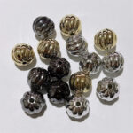 16mm Acrylic Pumpkin Beads