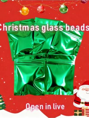 Christmas Glass Beads Lucky Bags - Open in Live