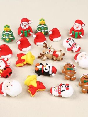 Christmas silicone beads2