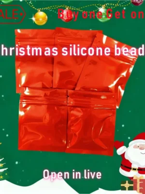 Christmas Silicone Beads Lucky Bags - Open in Live