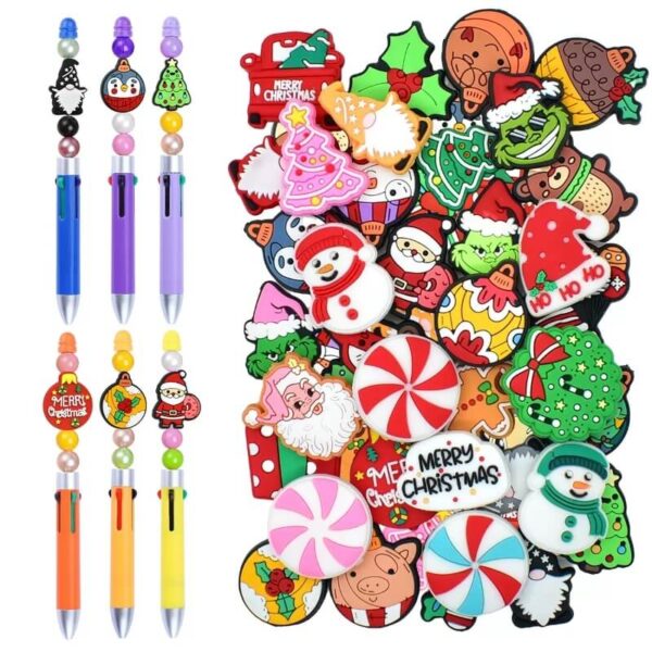 Christmas Silicone Beads Lucky Bags - Open in Live