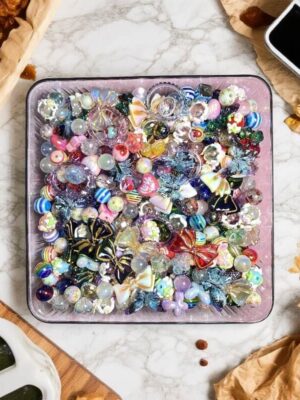 Mixed Acrylic Beads