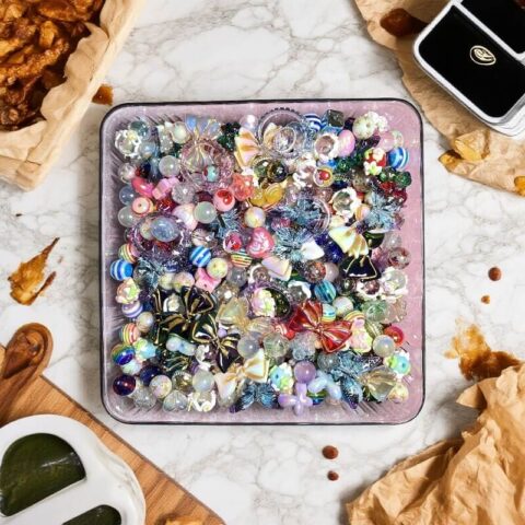 Mixed Acrylic Beads