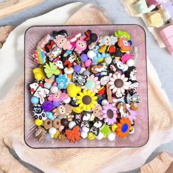 Mixed Silicone Beads