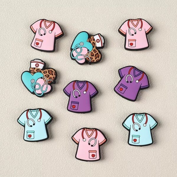Nurse Silicone Beads for DIY Necklace & Bracelet