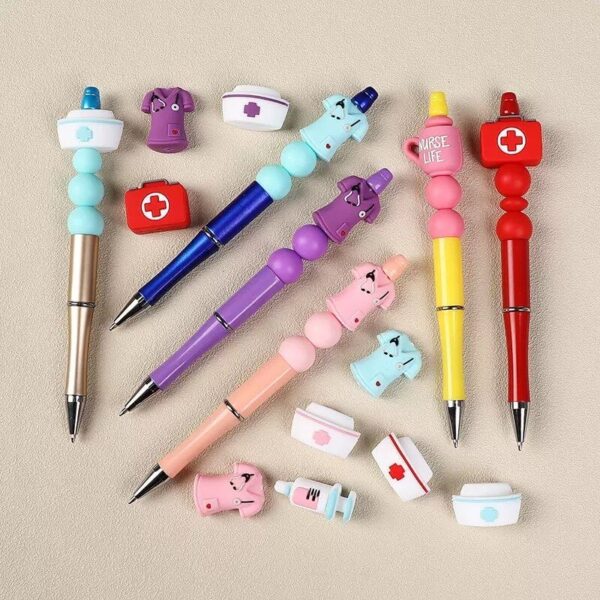 Nurse Silicone Beads for DIY Necklace & Bracelet