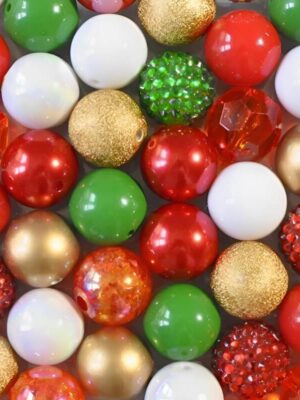 20mm Plastic Beads