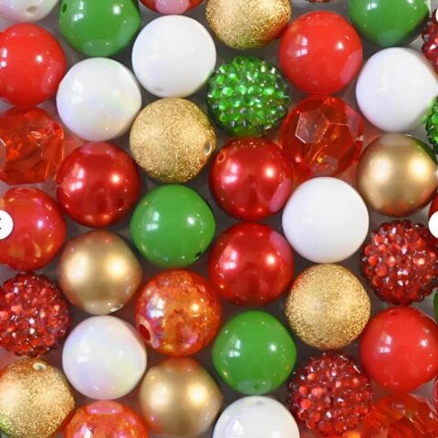 20mm Plastic Beads