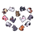 Cute Cartoon Cat & Dog PVC Beads for DIY Crafts & Pen Accessories