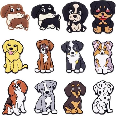 Cute Animal Cartoon PVC Beads