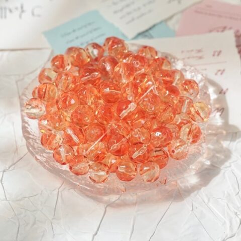 10mm Irregular Glass Beads for Jewelry Making