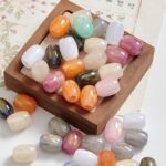 Large Hole Resin Beads – Round, Barrel & Ring Beads