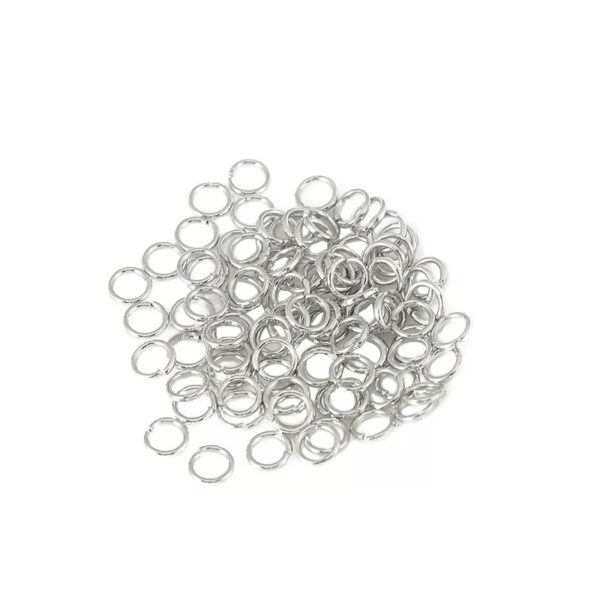 18K Gold Jump Rings 0.7x6mm