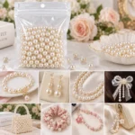 8mm Glass Pearls Beads for Jewelry Making