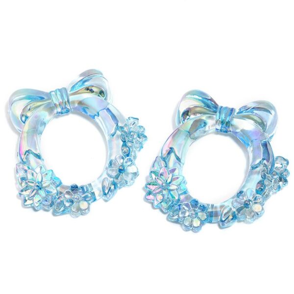 DIY Bow Keychain – Cute Handmade Circle Accessory