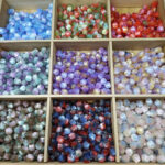10mm Resin Octagon Beads