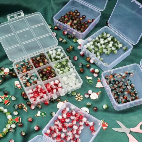 christmas glass beads3