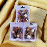 Mixed Halloween Glass Beads Bag