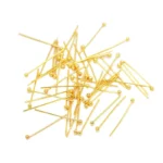 Copper 0.6x22mm Ball Head Pins for Jewelry Making