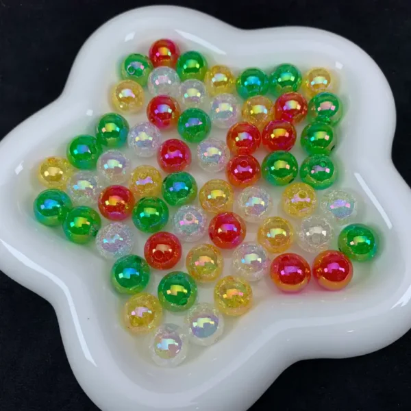 16mm Christmas beads Per Pack