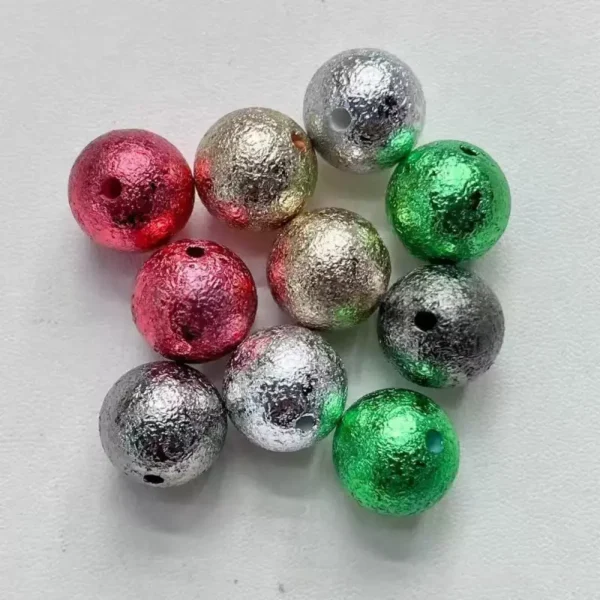 16mm Christmas beads Per Pack
