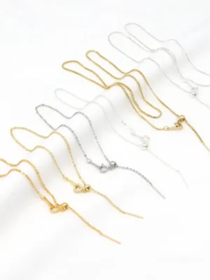 18K Gold Plated Adjustable Necklace