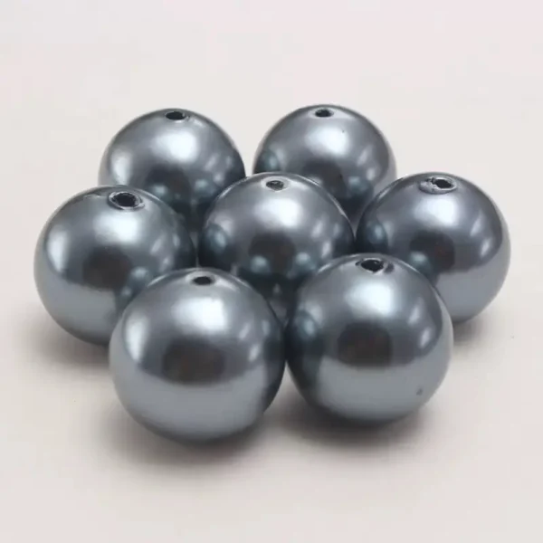 20mm Plastic Pearls Diamond & Wrinkled Per Pack