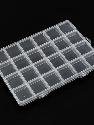 24 Grids Plastic Bead Organizer