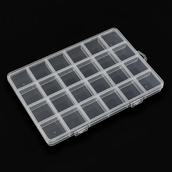 24 Grids Plastic Bead Organizer