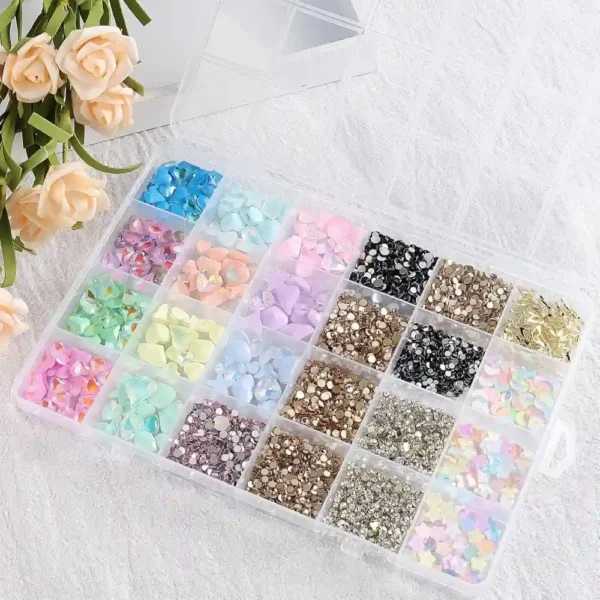 24 Grids Plastic Bead Organizer