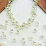 8 x 10mm oblique hole teardrop crystal beads