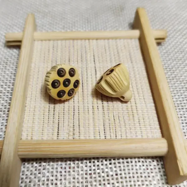 Boxwood Ebony Lotus Charm