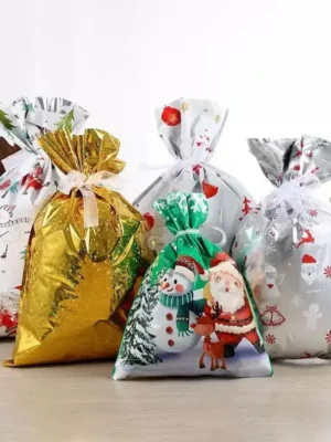 Christmas gift bags and candy bags 25 set