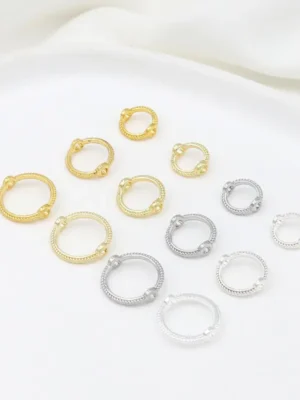 Double-hole hemp wreath