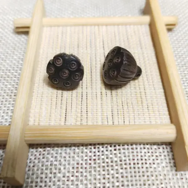 Boxwood Ebony Lotus Charm
