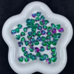 Single hole glass crystal pendant for DIY earrings necklace bracelet