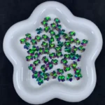 Single hole glass crystal pendant for DIY earrings necklace bracelet