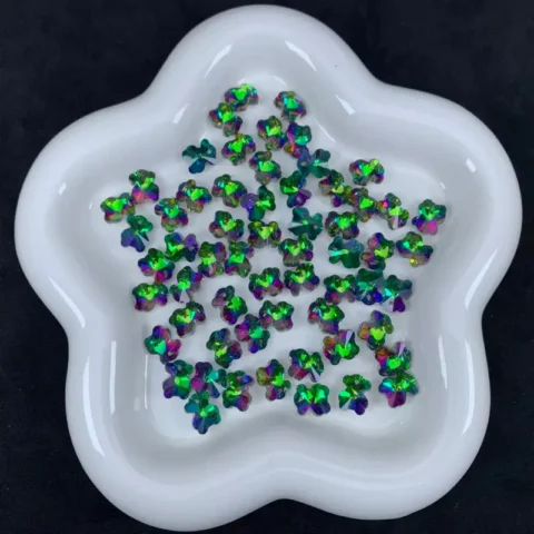 Single Hole Glass Crystal Pendant