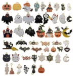 Halloween Alloy Charms for DIY Jewelry Making