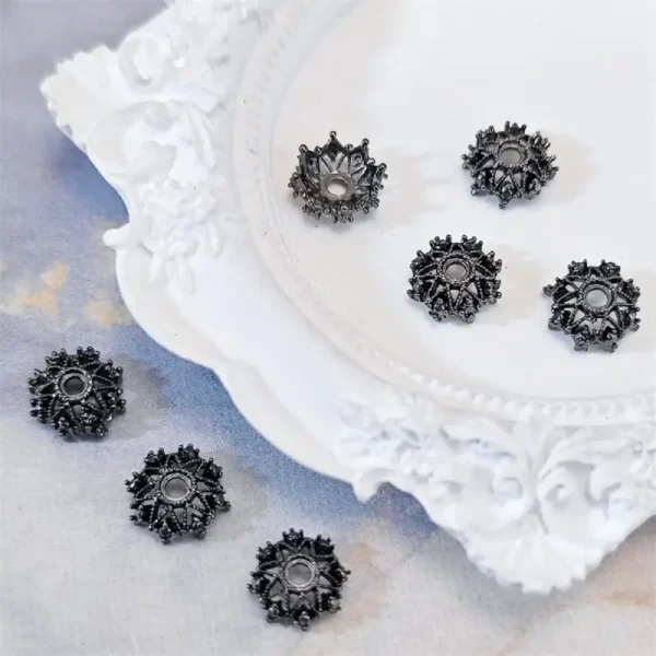 Patterned Floral Base Alloy Spacers