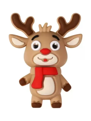 Santa Claus silicone beads3