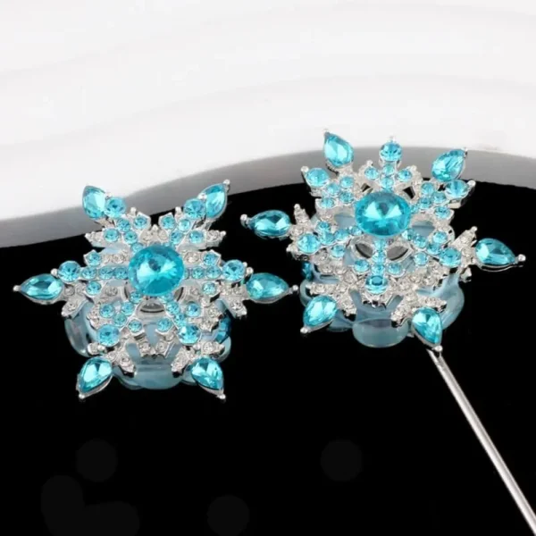 Flash Sale – 2pcs Diamond Snowflake Beads (Random Colors)