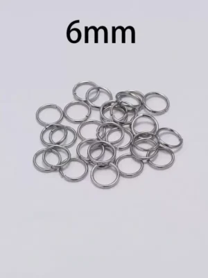 Stainless steel single-ring open ring