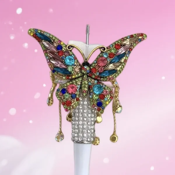 Luxury Butterfly for Keychains & Pens