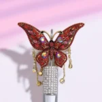 Luxury Butterfly for Keychains & Pens