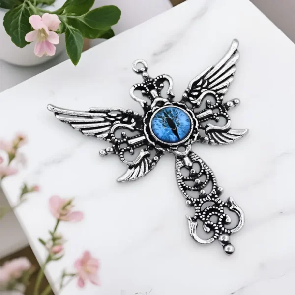 Guardian Eye Cross Pendant